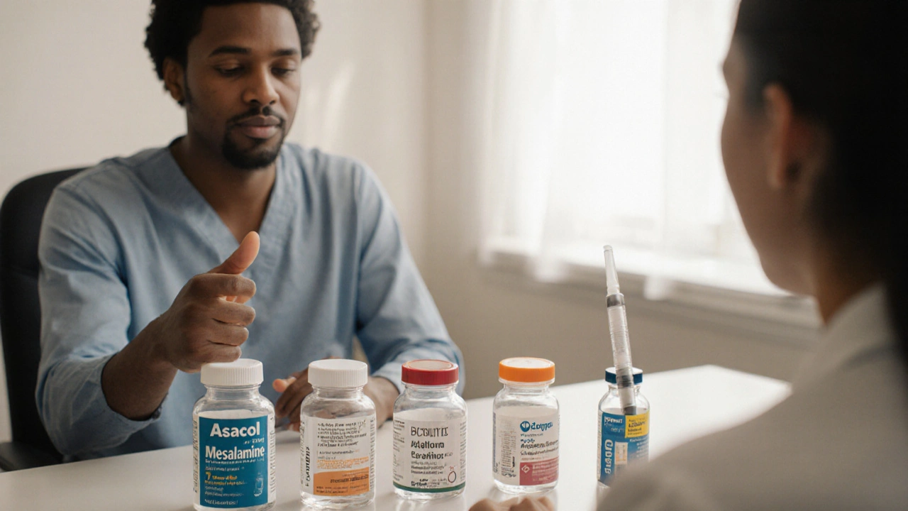 Asacol (Mesalamine) Compared with Leading Ulcerative Colitis Alternatives
