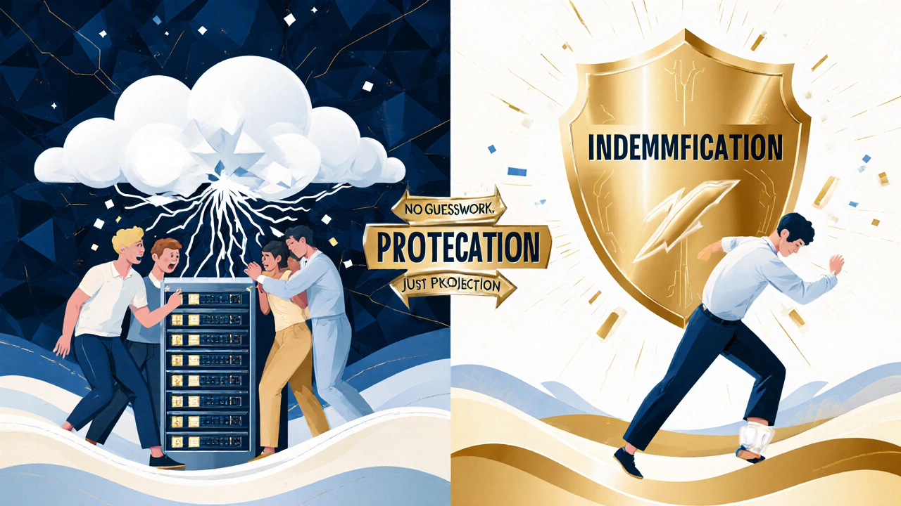 Retailer facing data chaos, provider shielding them with golden indemnification shield