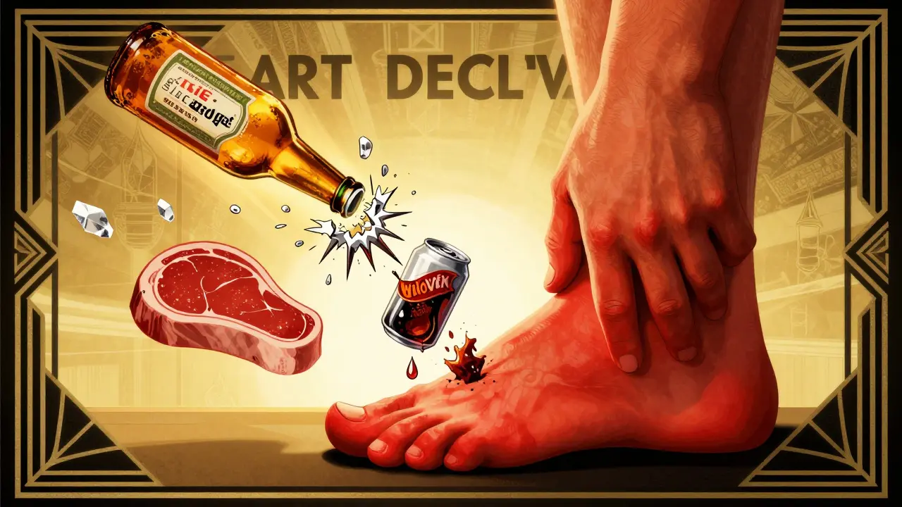 Gout Attacks: Understanding Uric Acid, Triggers, and Effective Medication Strategies