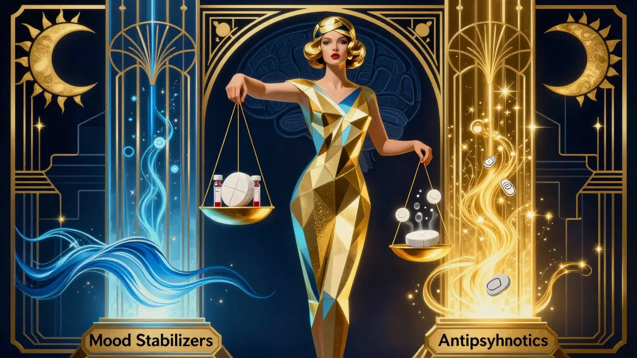 Bipolar Disorder: How Mood Stabilizers and Antipsychotics Really Work