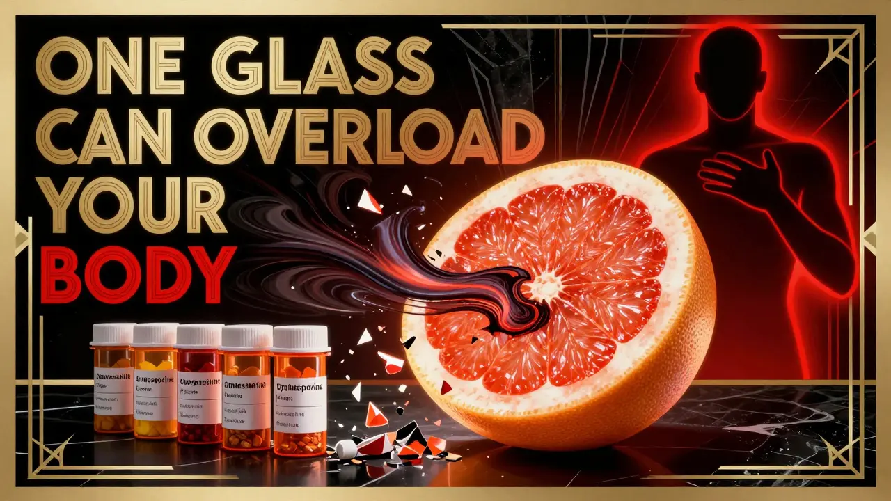 Grapefruit and Grapefruit Juice: Which Medications Are Affected and Why